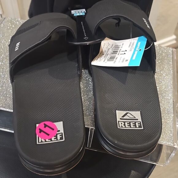 Reef Fanning Slide Sandals w/Bottle Opener main image 11